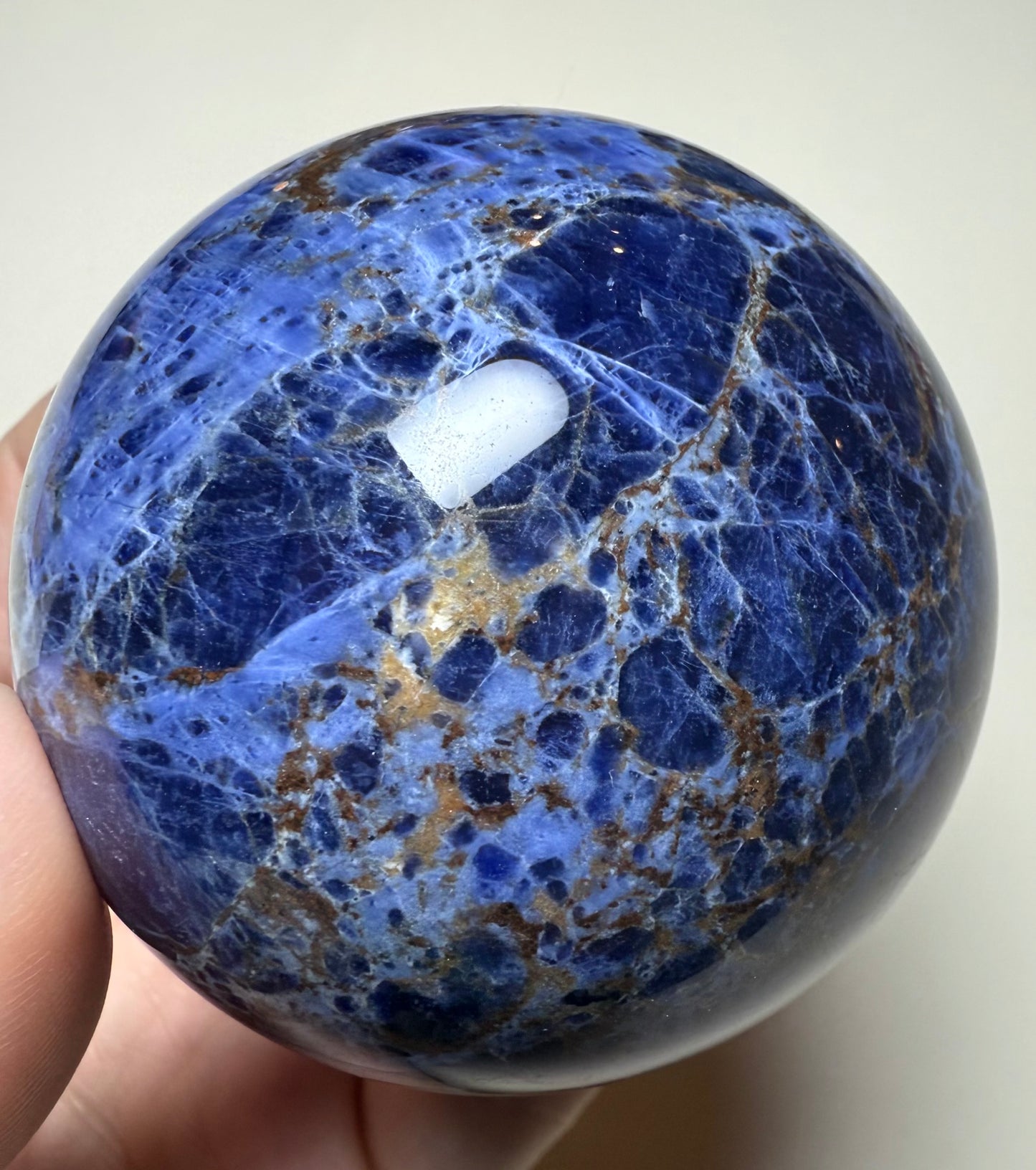 Amazing Sodalite sphere 240g