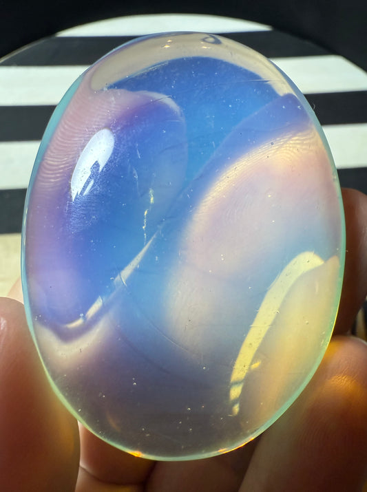 Blue Opalite Palm stone